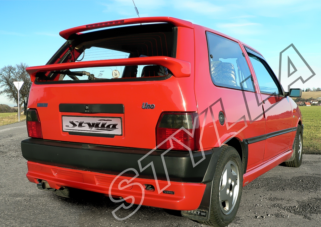 fiat uno boot spoiler